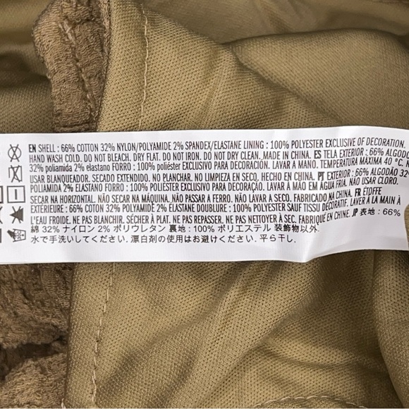 NEW XL Forever 21 Khaki Beige Textured Crop Top Sleeveless Stretch Boho Bohemian - Picture 13 of 13